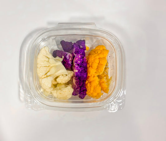 Rainbow Cauliflower 50 Count 2 Oz Individually Wrapped Portions