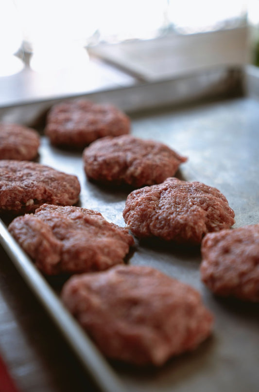 Beef 1/3 Lb Hamburger Patties 4/10 Lbs