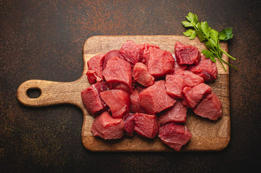 Stew Meat, Cubed 3/10# Chubs