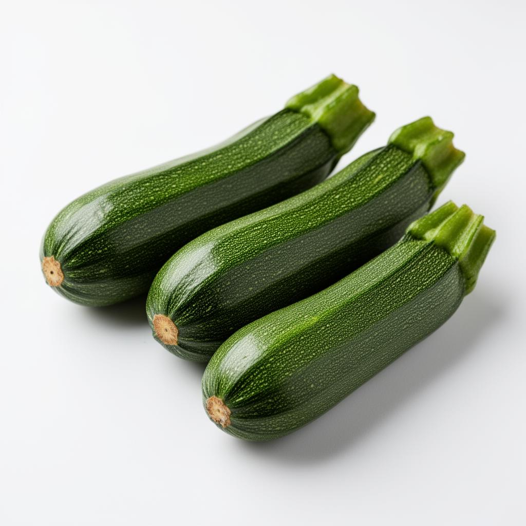 Fresh green zucchini