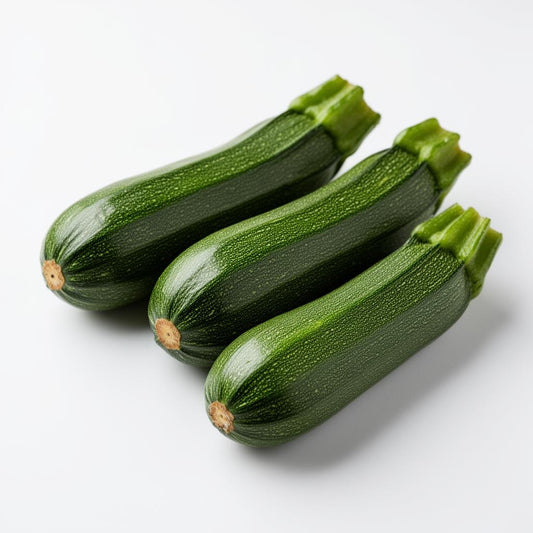 Fresh green zucchini